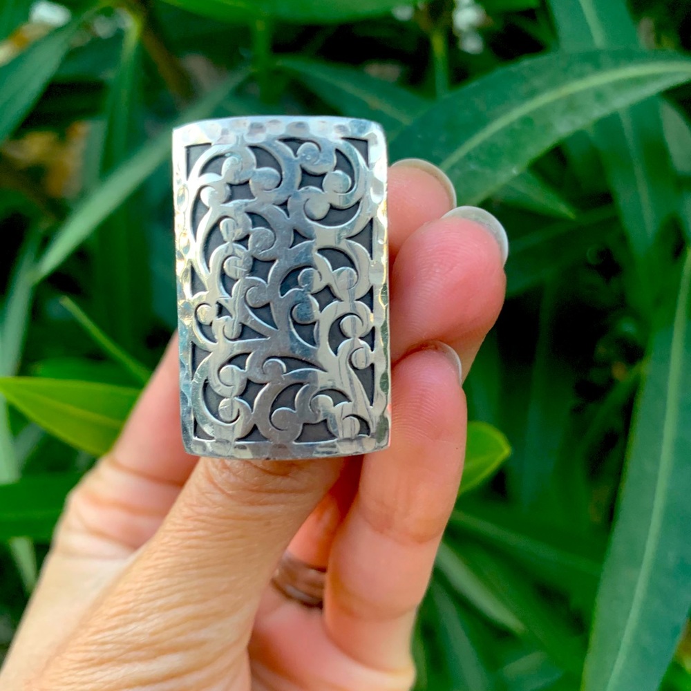 Lois Hill sterling silver ring